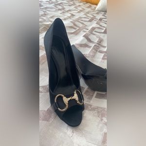 Gucci Open Toe Heels